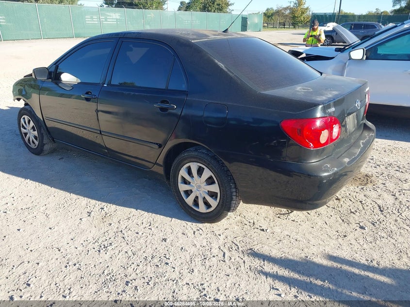 TOYOTA COROLLA 2008 VIN 2T1BR32E48C895163