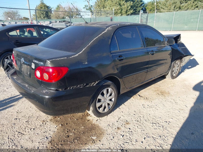 TOYOTA COROLLA 2008 VIN 2T1BR32E48C895163
