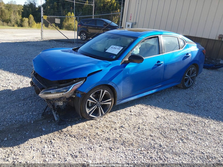 Vin: 3n1ab8dv1ny313898, lot: 46784895, nissan sentra sr xtronic cvt 20222