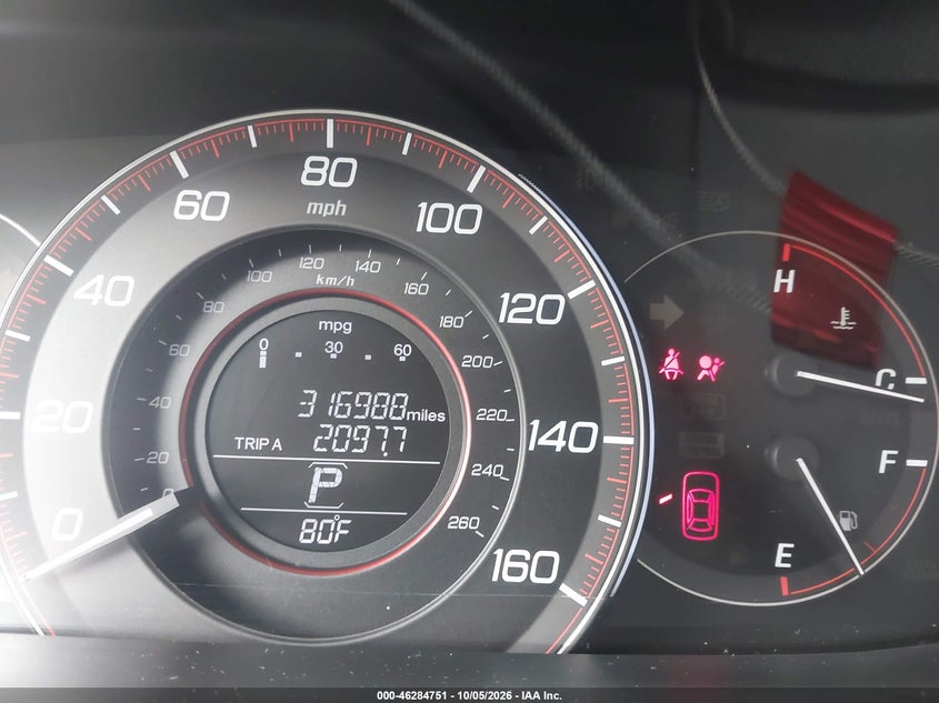 HONDA ACCORD 2014 VIN 1HGCR2F59EA079172