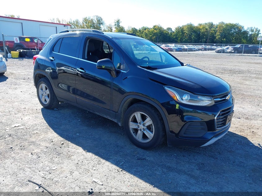 Vin: kl7cjlsb2lb089005, lot: 46784917, chevrolet trax fwd lt 20201