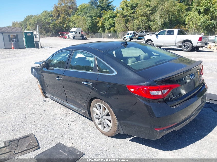 Vin: 5npe34af0hh457445, lot: 46784928, hyundai sonata limited 20173