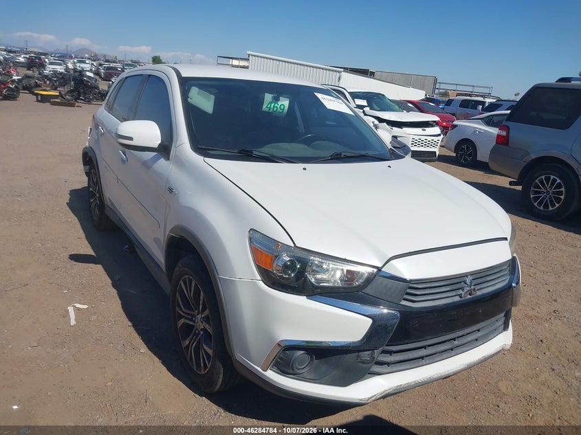 Vin: ja4ap3auxhz019093, lot: 46784930, mitsubishi outlander sport 2.0 es/2.0 le 20171
