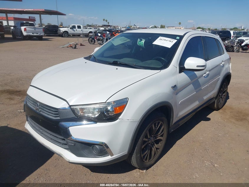Vin: ja4ap3auxhz019093, lot: 46784930, mitsubishi outlander sport 2.0 es/2.0 le 20172