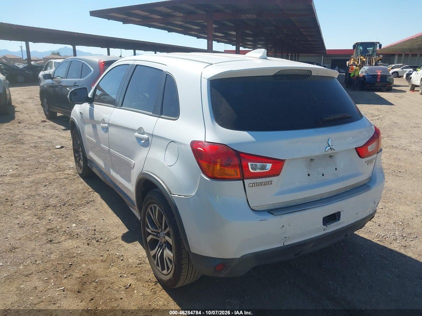 Vin: ja4ap3auxhz019093, lot: 46784930, mitsubishi outlander sport 2.0 es/2.0 le 20173
