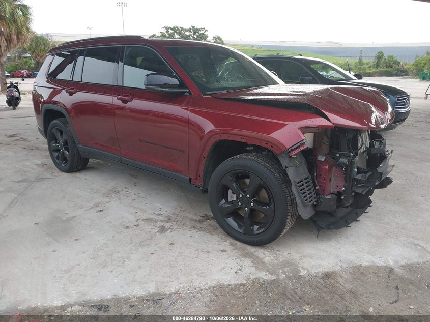 Vin: 1c4rjkag3p8876228, lot: 46784936, jeep grand cherokee l altitude 4x4 20231