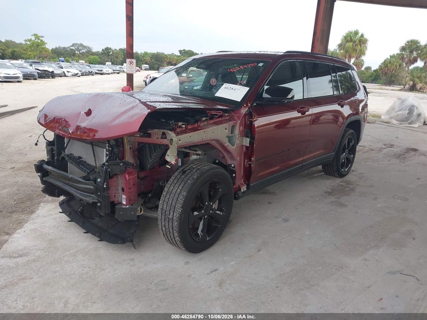 Vin: 1c4rjkag3p8876228, lot: 46784936, jeep grand cherokee l altitude 4x4 20232