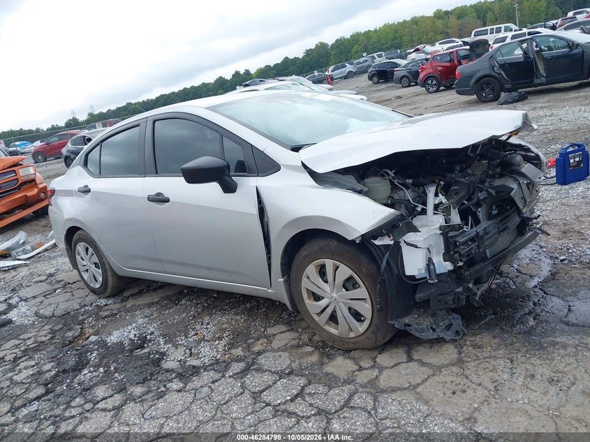 Vin: 3n1cn8dv7sl860540, lot: 46784944, nissan versa 1.6 s 20251