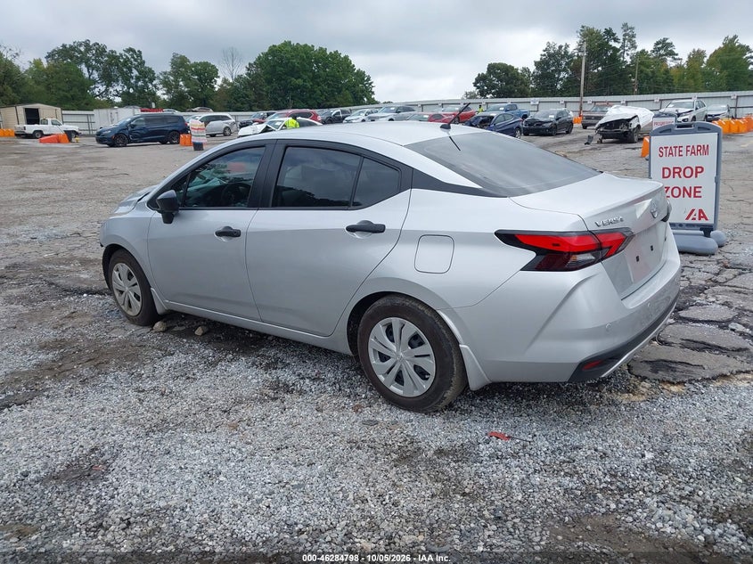 Vin: 3n1cn8dv7sl860540, lot: 46784944, nissan versa 1.6 s 20253