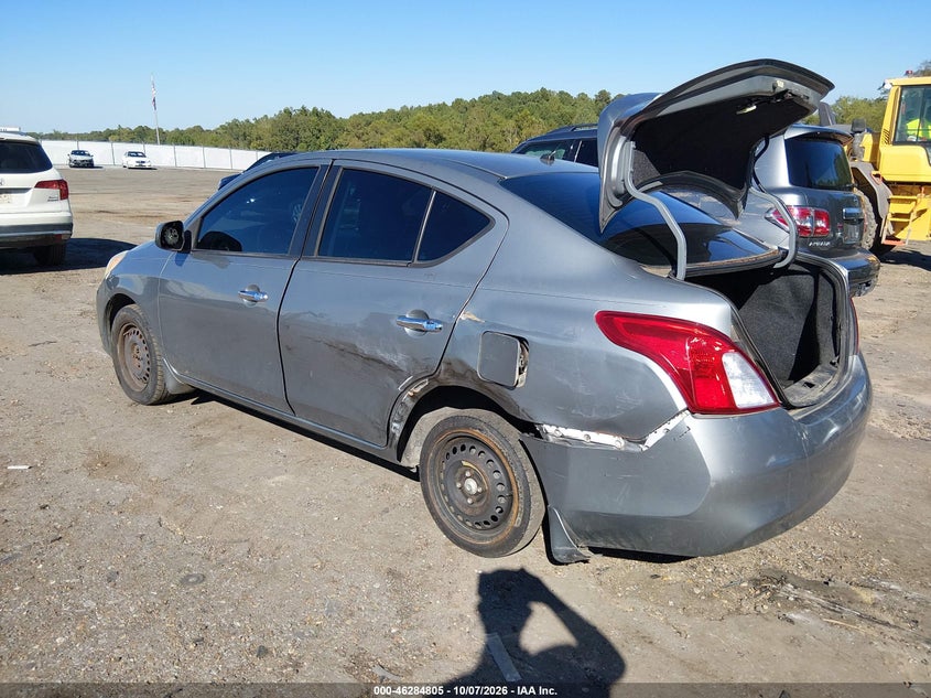 Vin: 3n1cn7ap9dl844052, lot: 46784951, nissan versa 1.6 sv 20133