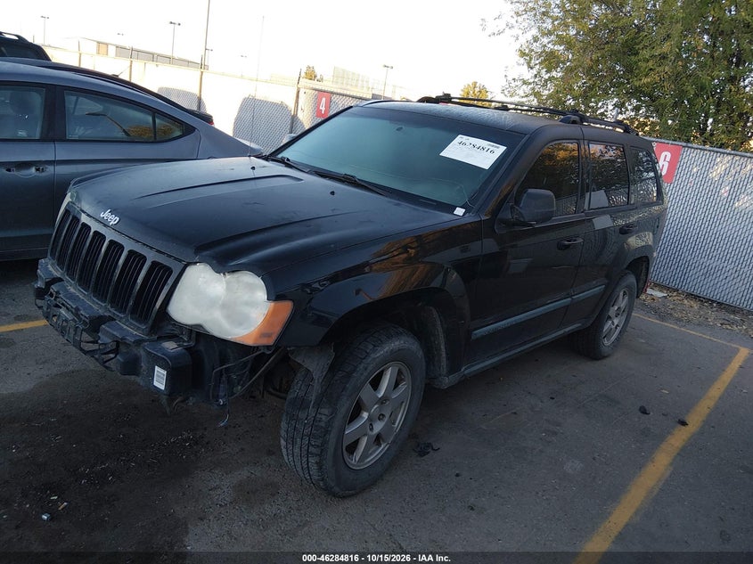 2008 Jeep Grand Cherokee Laredo, All Over, IAAI, VIN 1J8GS48K18C152488 — photo 2