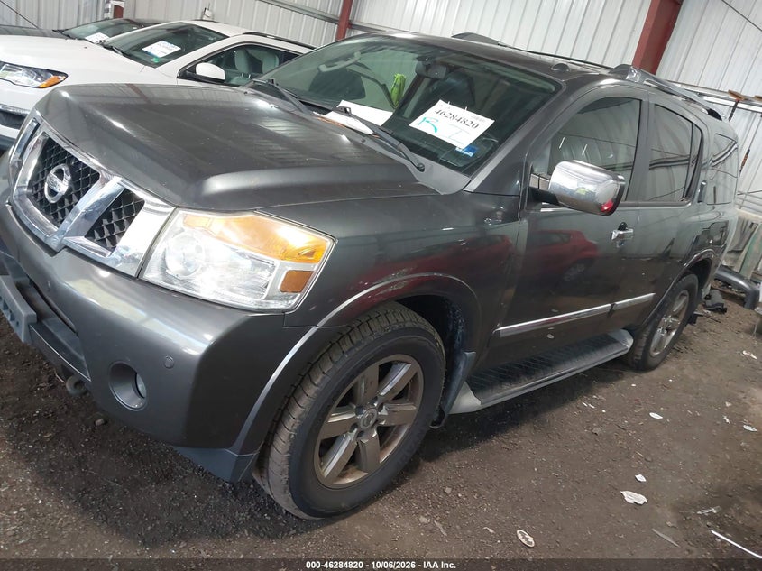 Vin: 5n1aa0nc9an621533, lot: 46784966, nissan armada platinum 20102