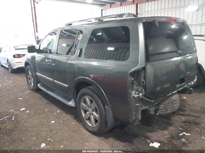 Vin: 5n1aa0nc9an621533, lot: 46784966, nissan armada platinum 20103