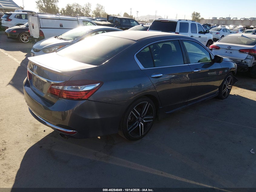 Vin: 1hgcr2f55ha176941, lot: 46784995, honda accord sport 20174