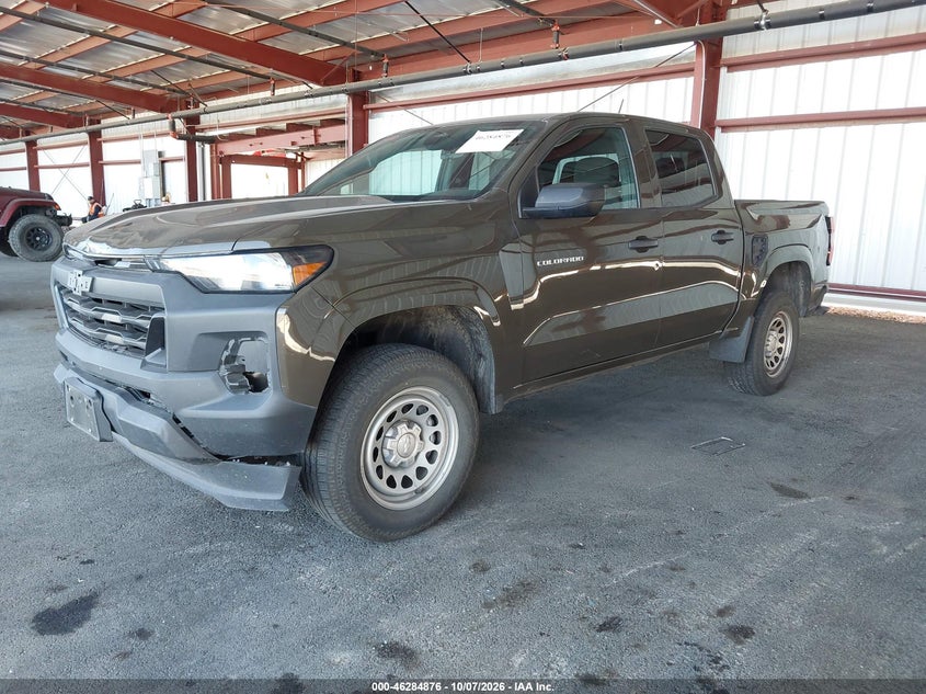 Vin: 1gcgsbec1p1265327, lot: 46785022, chevrolet colorado 2wd  short box wt 20232