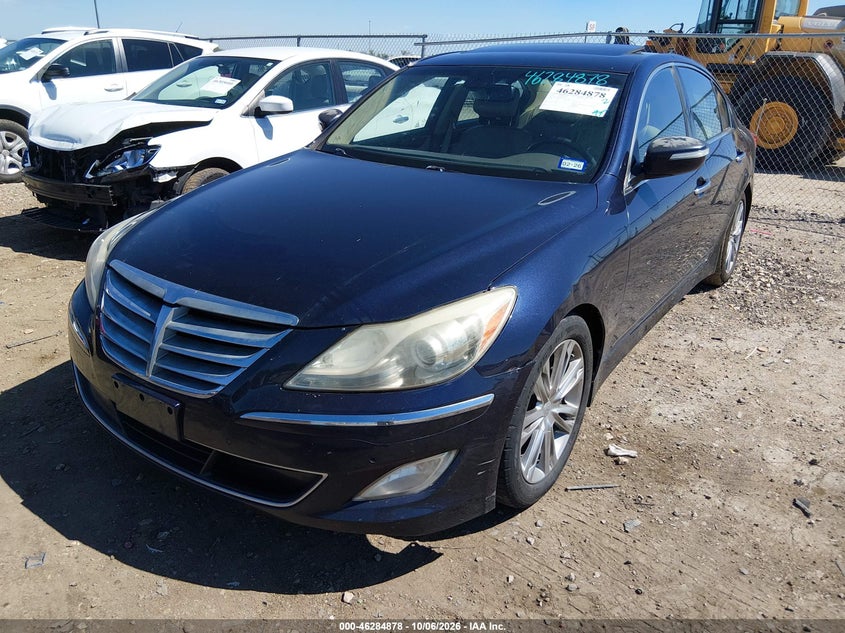 Vin: kmhgc4dd0cu193379, lot: 46785024, hyundai genesis 3.8 20122