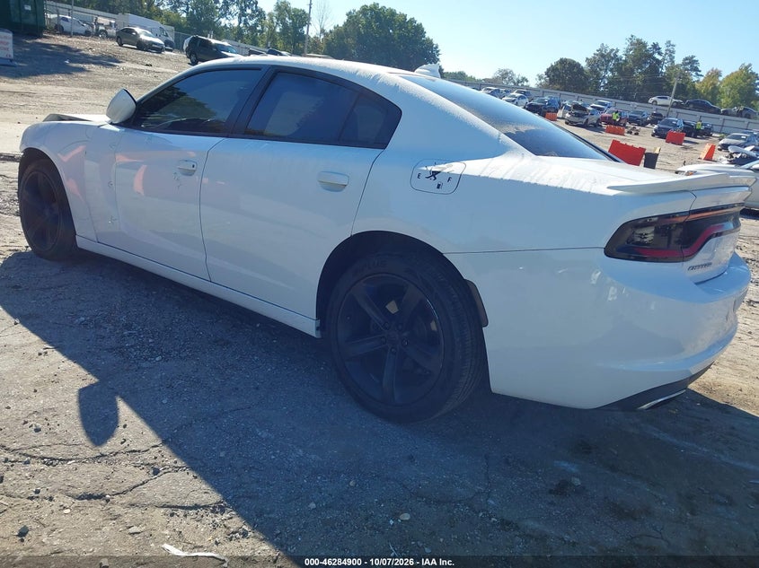 Vin: 2c3cdxhg3hh612314, lot: 46785046, dodge charger sxt rwd 20173