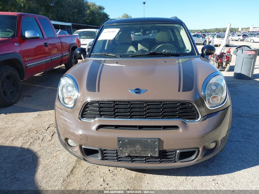 MINI COOPER S COUNTRYMAN 2012 VIN WMWZC5C58CWL62322