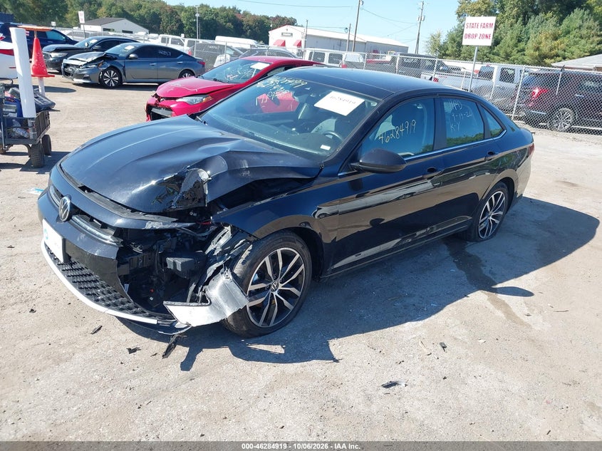 Vin: 3vw7x7bu6sm012752, lot: 46785065, volkswagen jetta 1.5t se 20252