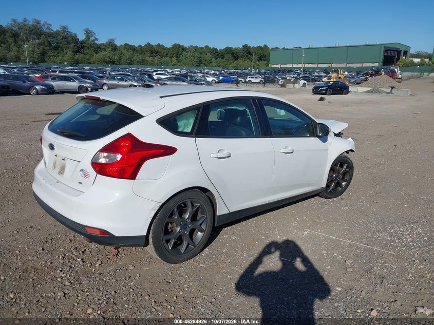 Vin: 1fadp3k20dl240284, lot: 46785072, ford focus se 20134