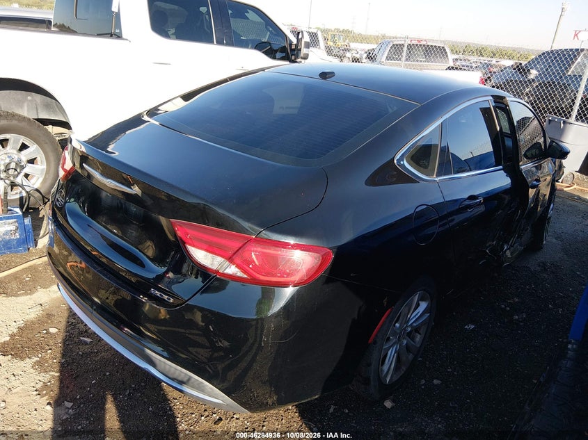 Vin: 1c3cccab6gn131263, lot: 46785082, chrysler 200 limited 20164