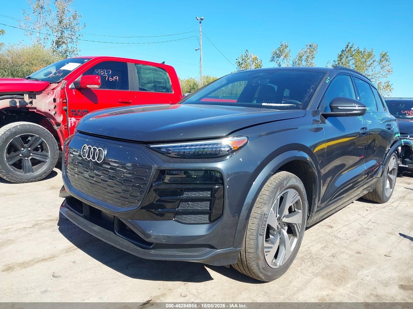 2025 Audi Q6 e-tron, Left Rear, IAAI, VIN WA124BGF5SA062570 — photo 2