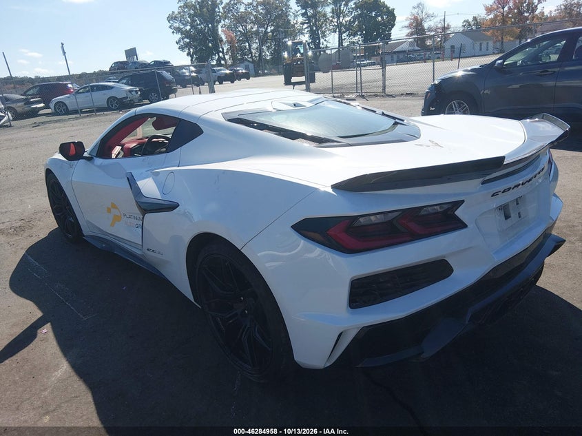Vin: 1g1yf2d32s5608540, lot: 46785104, chevrolet corvette z06 rwd  3lz 20253