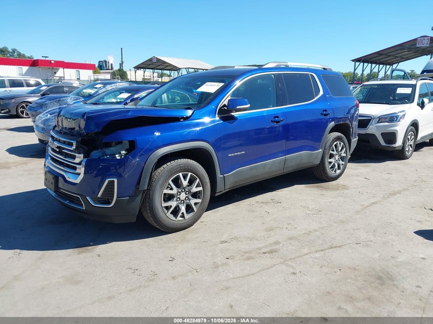 Vin: 1gkknul46pz197783, lot: 46785125, gmc acadia awd slt 20232