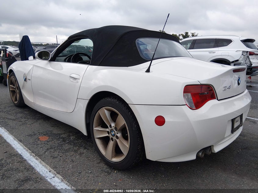 BMW Z4 2006 VIN 4USBU33536LW66907