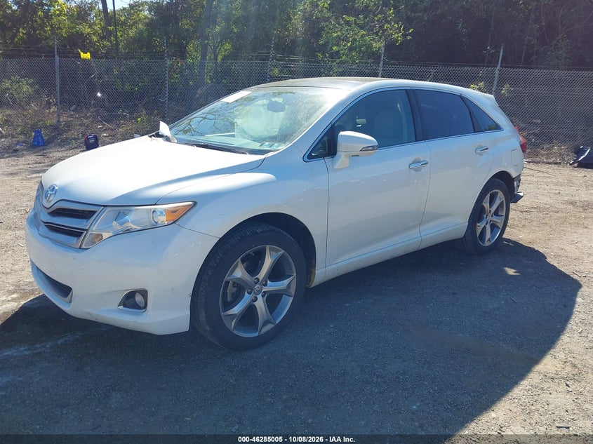 2013 Toyota Venza Xle V6, Правый зад, IAAI, VIN 4T3BK3BB6DU088752 — фото 2