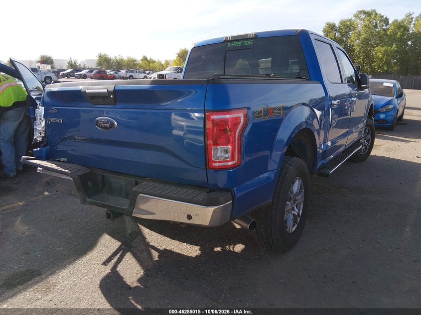 Vin: 1ftew1ep9gkd31559, lot: 46785161, ford f-150 xlt 20164