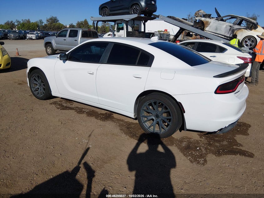 Vin: 2c3cdxhg3gh154269, lot: 46785173, dodge charger sxt 20163