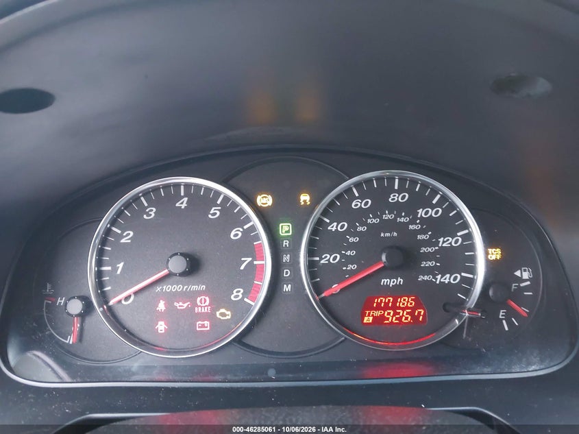 MAZDA MAZDA6 2003 VIN 1YVFP80C835M25238
