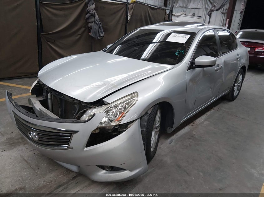 Vin: jn1cv6ap4cm933011, lot: 46785209, infiniti g37 journey 20122