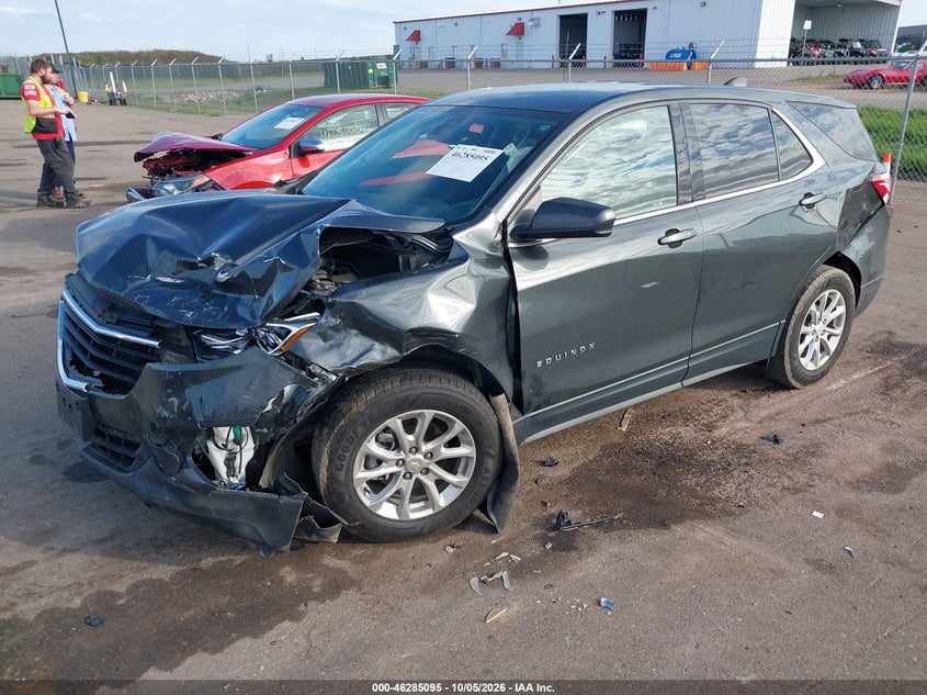 2020 Chevrolet Equinox, Front End, IAAI, VIN 2GNAXUEV6L6131268 — photo 2