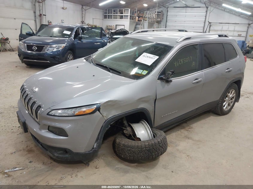 Vin: 1c4pjmcb5hw510823, lot: 46785244, jeep cherokee latitude 4x4 20172