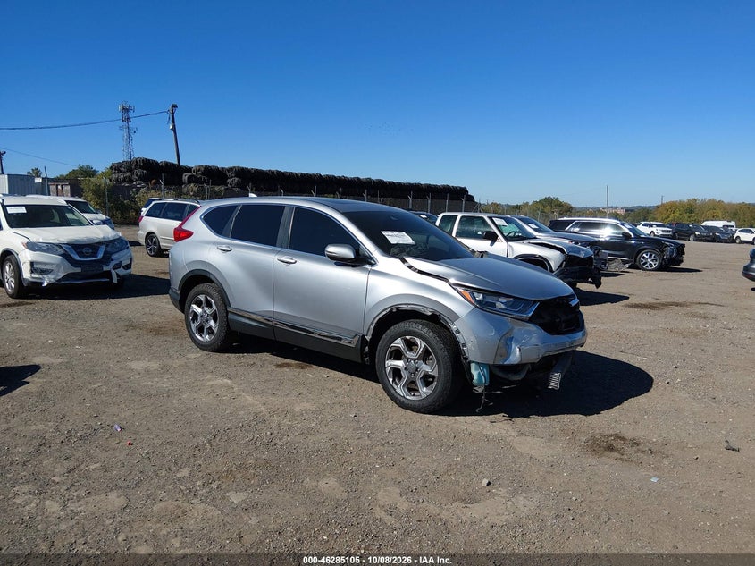 Vin: 2hkrw2h80hh618722, lot: 46785251, honda cr-v ex-l/ex-l navi 20171