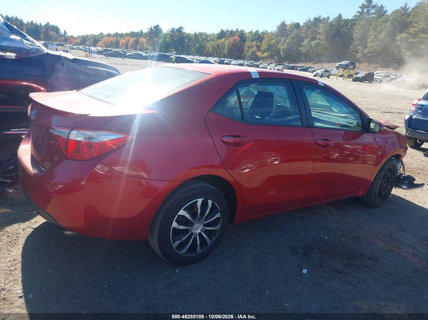 Vin: 5yfburhe0fp333234, lot: 46785254, toyota corolla s 20154