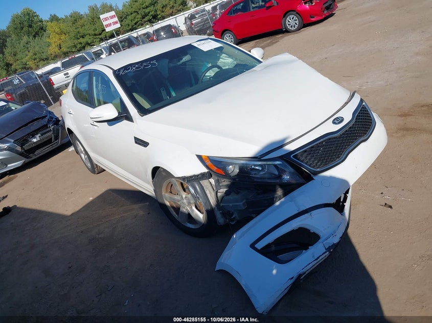 Vin: knagm4a75f5649680, lot: 46785300, kia optima lx 20151