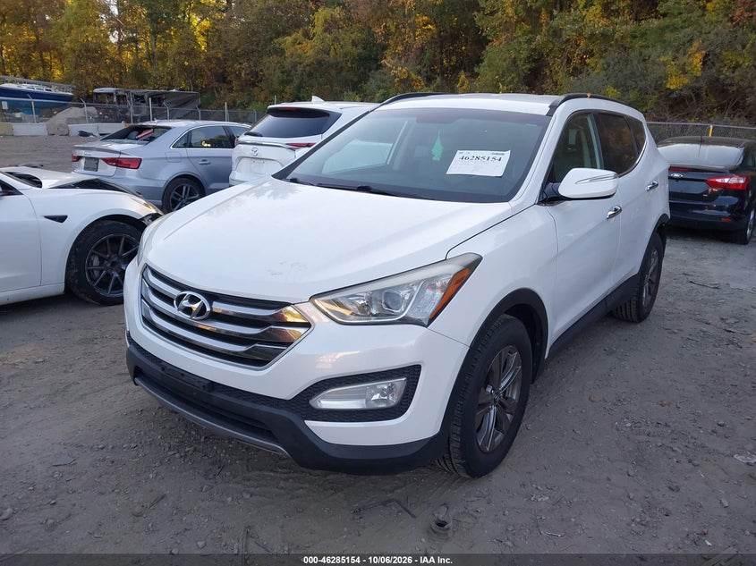 Vin: 5xyzudlb4eg130185, lot: 46785301, hyundai santa fe sport 2.4l 20142