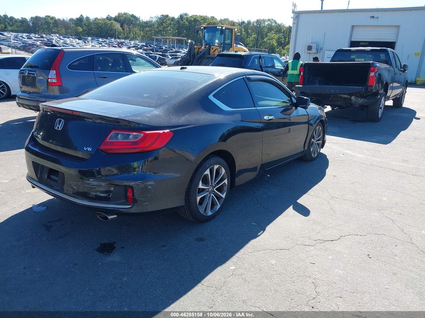Vin: 1hgct2b85da004016, lot: 46785304, honda accord ex-l v-6 20134