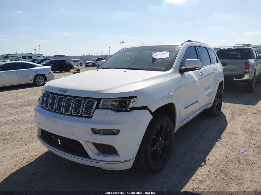 Vin: 1c4rjfjt1kc748614, lot: 46785314, jeep grand cherokee summit 4x4 20192