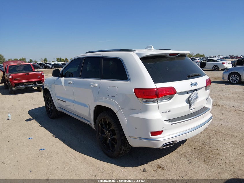 Vin: 1c4rjfjt1kc748614, lot: 46785314, jeep grand cherokee summit 4x4 20193