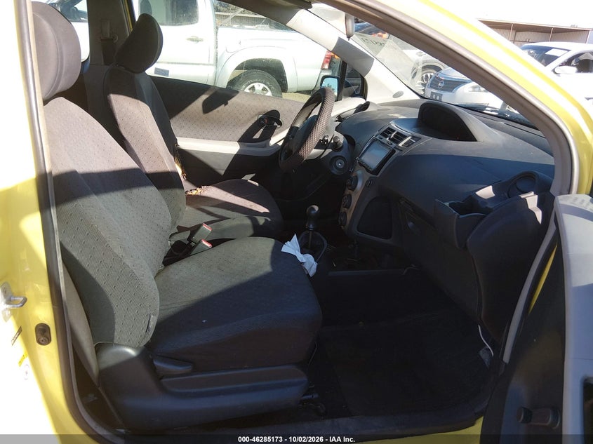 TOYOTA YARIS 2009 VIN JTDJT903895275593