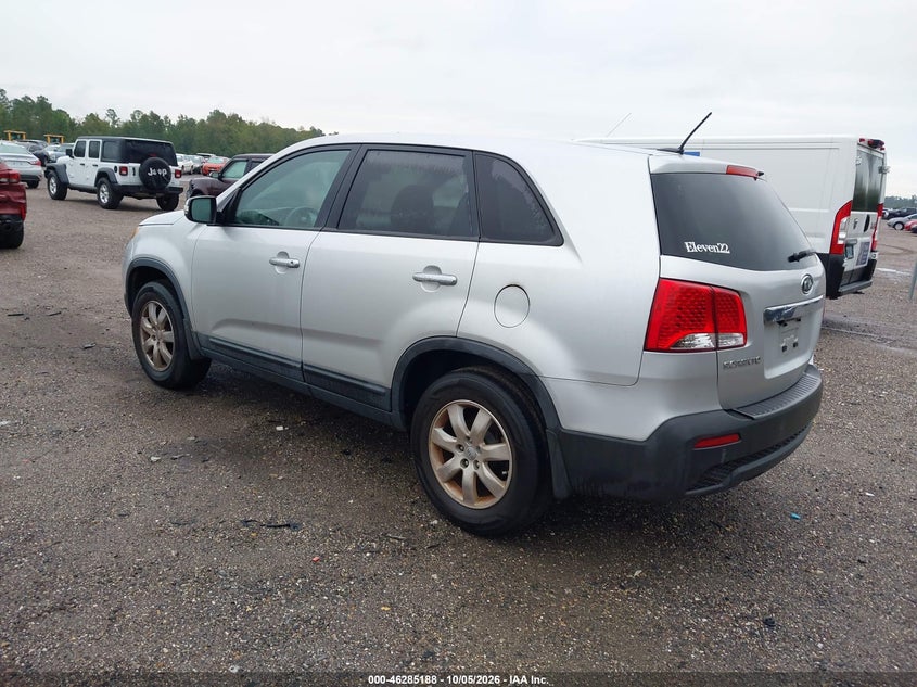 Vin: 5xykt3a19dg399337, lot: 46785334, kia sorento lx 20133
