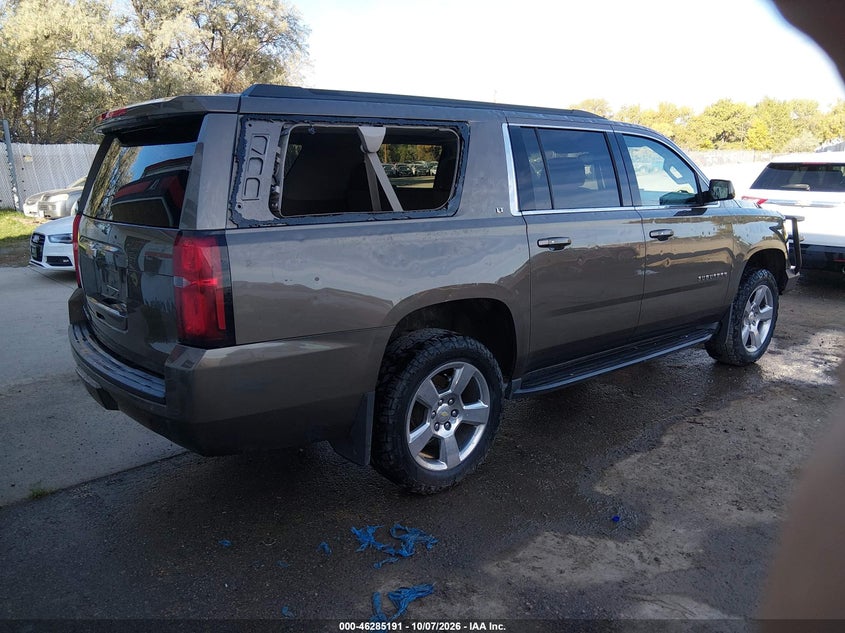 Vin: 1gnskhkc6gr255208, lot: 46785337, chevrolet suburban lt 20164