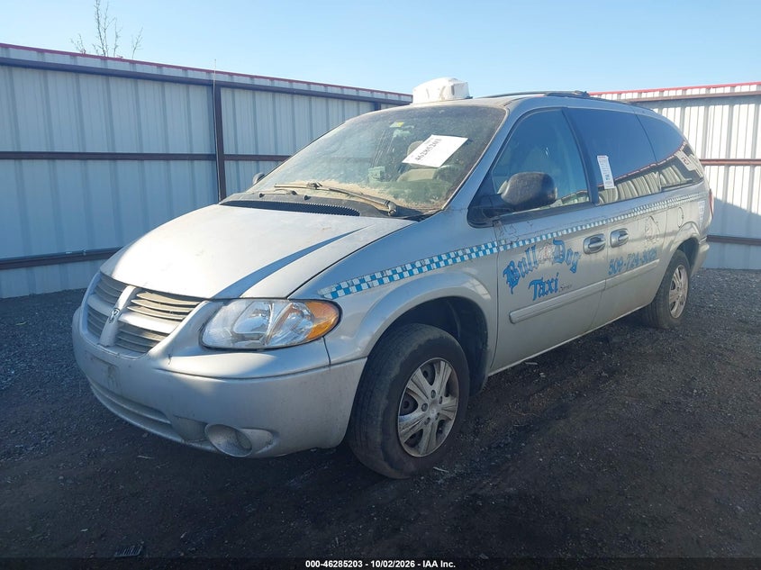 DODGE GRAND CARAVAN 2007 VIN 2D4GP44L07R141174