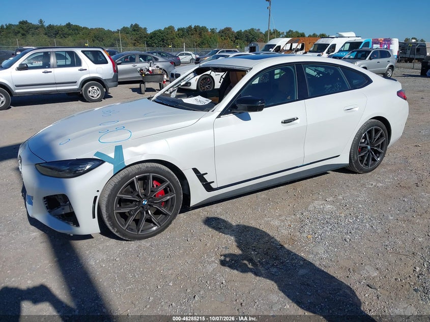 Vin: wba73av05rfp79827, lot: 46785361, bmw 430i gran coupe xdrive 20242
