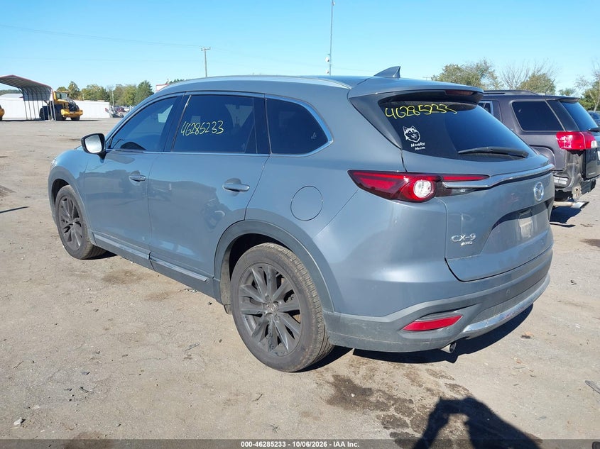Vin: jm3tcbdy3m0505222, lot: 46785379, mazda cx-9 carbon edition 20213