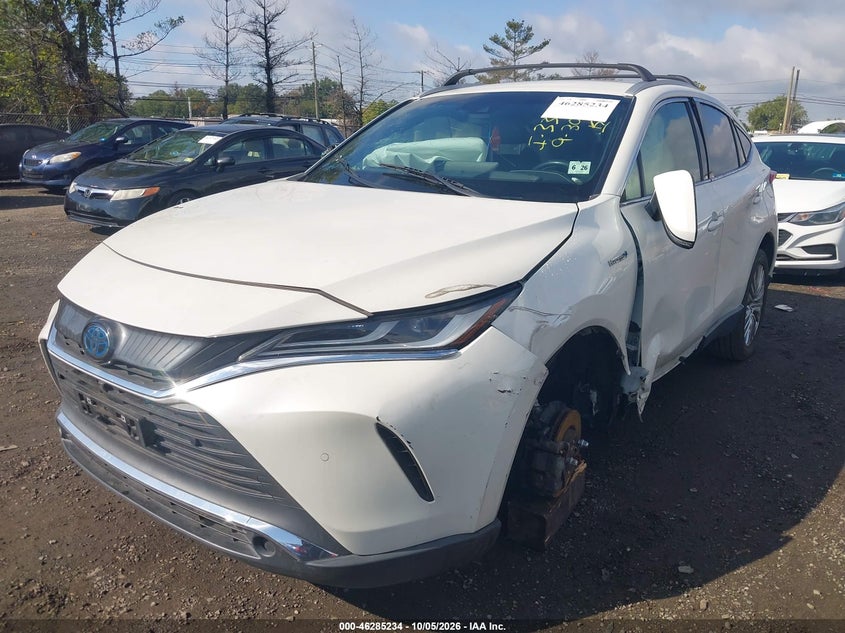 Vin: jteaaaah4mj047491, lot: 46785380, toyota venza limited 20212